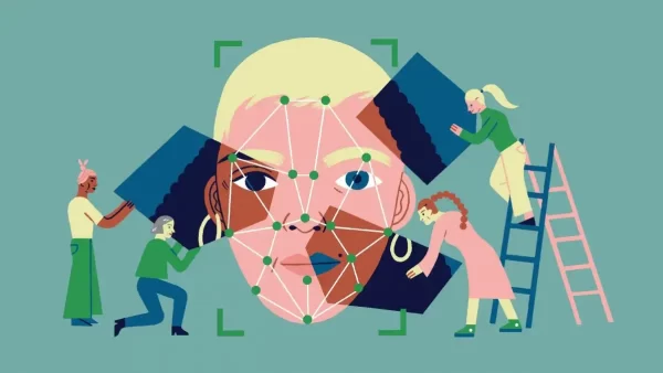 Abstract image showing feminist technology